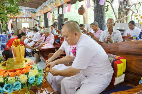 ภาพร่วมพิธีกรรมวัดหัวเขาสามัคคี