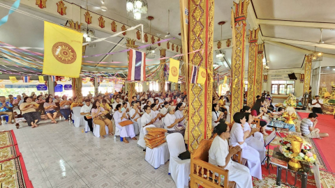 ภาพร่วมพิธีกรรมวัดตะเคียน