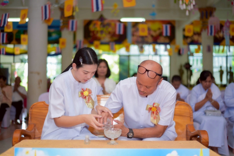 ภาพร่วมพิธีกรรมวัดจันทาราม