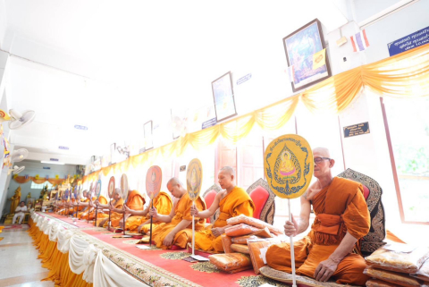 ภาพร่วมพิธีกรรมวัดสร่างโศก