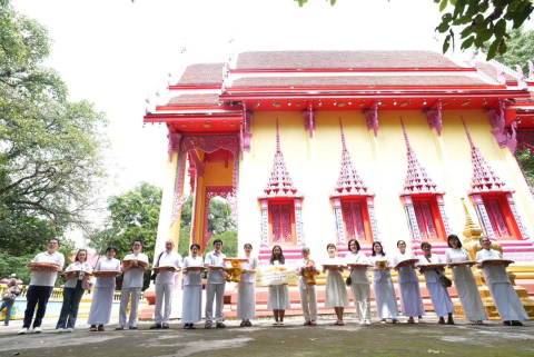 ภาพร่วมพิธีกรรมวัดสร่างโศก