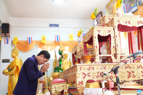 ภาพร่วมพิธีกรรมวัดสร่างโศก