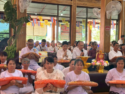 ภาพร่วมพิธีกรรมวัดหนองตาเดี้ยง