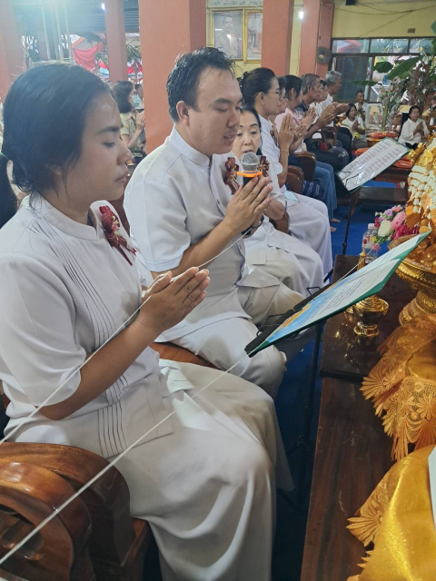 ภาพกล่าวคำถวายกฐินวัดโคกกรุง