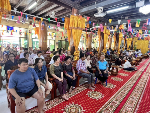 ภาพร่วมพิธีกรรมวัดคลองบุญ