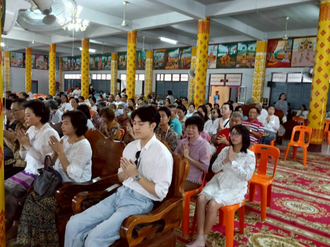 ภาพร่วมพิธีกรรมวัดตึกราชา