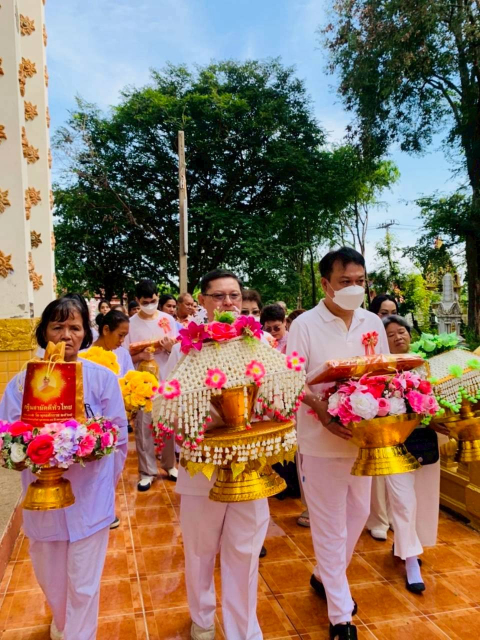 ภาพร่วมขบวนกฐินวัดเสฐียรวัฒนดิษฐ์
