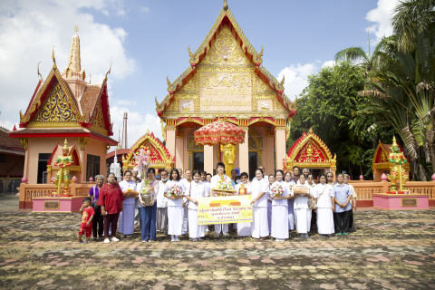 ภาพร่วมขบวนกฐินวัดมะขาม