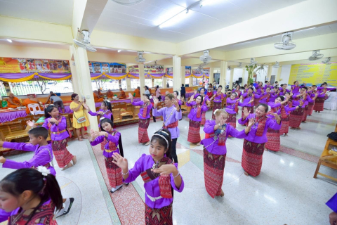 ภาพร่วมพิธีกรรมวัดหนองเสือ