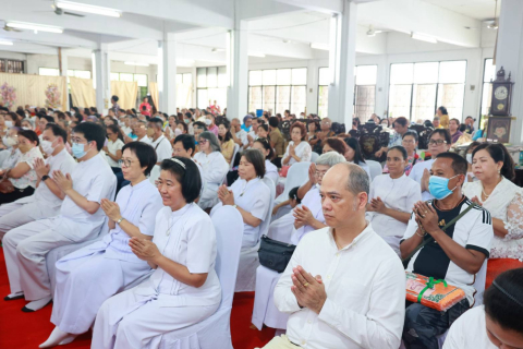 ภาพร่วมพิธีกรรมวัดหทัยนเรศวร์