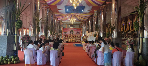 ภาพร่วมพิธีกรรมวัดเวฬุวนาราม