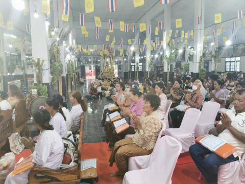 ภาพร่วมพิธีกรรมวัดซ้องสาธุการ