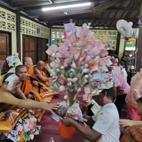 ภาพร่วมพิธีกรรมสำนักสงฆ์วังกุลา