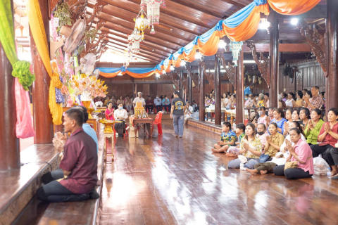 ภาพร่วมพิธีกรรมวัดราษฎร์ศรัทธา
