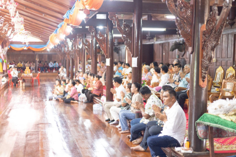 ภาพร่วมพิธีกรรมวัดราษฎร์ศรัทธา