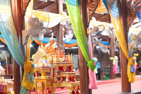 ภาพร่วมพิธีกรรมวัดราษฎร์ศรัทธา
