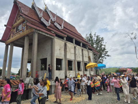 ภาพร่วมพิธีกรรมวัดลานคาสุทธาวาส