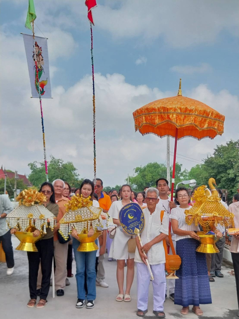 ภาพร่วมพิธีกรรมวัดคลองชะโด