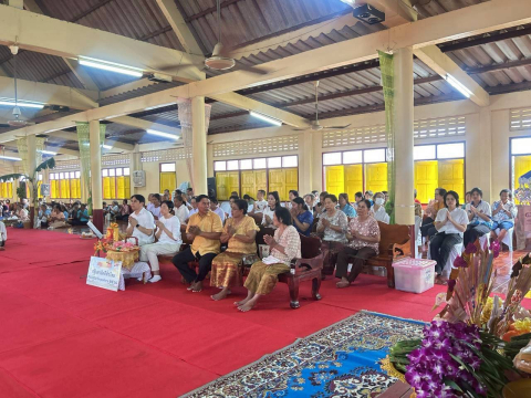 ภาพร่วมพิธีกรรมวัดสำเภาทอง