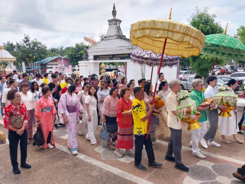ภาพร่วมพิธีกรรมวัดเขาดิน