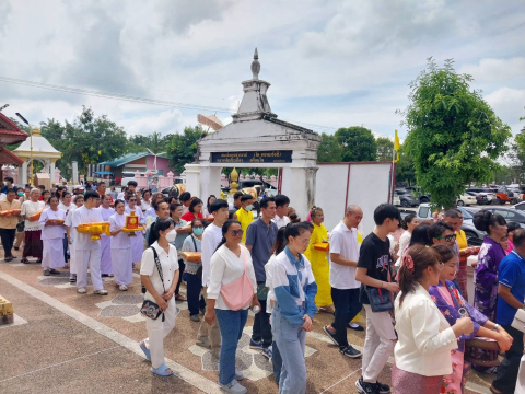 ภาพร่วมพิธีกรรมวัดเขาดิน