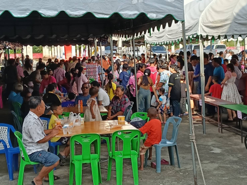 ภาพร่วมพิธีกรรมวัดท่าประชาสรรค์
