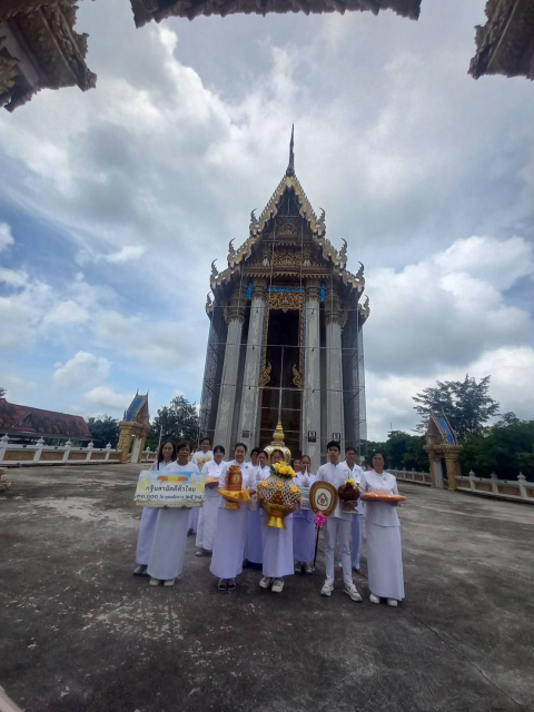 ภาพร่วมพิธีกรรมวัดกาบบัว