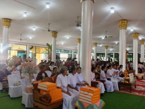 ภาพร่วมพิธีกรรมวัดร่มโพธิ์ทอง