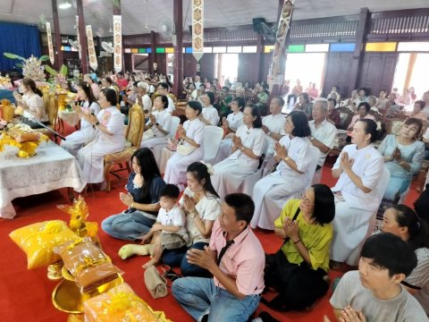ภาพร่วมพิธีกรรมวัดนาคูโมทนามัยปุญญาราม