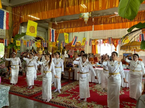 ภาพร่วมพิธีกรรมวัดสว่างอารมณ์