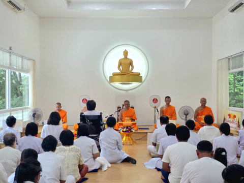 ภาพร่วมพิธีกรรมวัดป่ารัตนคีรี