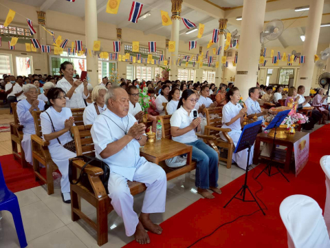 ภาพร่วมพิธีกรรมวัดปากแพรก