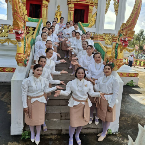 ภาพร่วมพิธีกรรมวัดลาภี