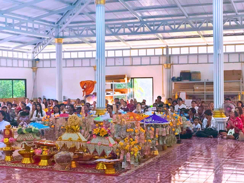 ภาพร่วมพิธีกรรมวัดกันตาดาราม (ทุ่งตึก)