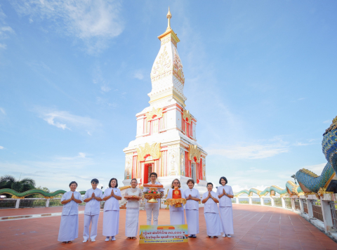 ภาพร่วมพิธีกรรมวัดป่าดอยเทพนิมิต