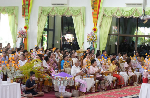 ภาพร่วมพิธีกรรมวัดมงคลวราราม