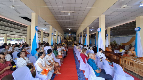 ภาพร่วมพิธีกรรมสำนักสงฆ์จอมทอง