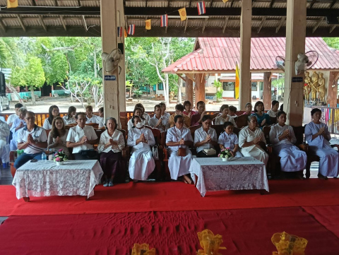 ภาพร่วมพิธีกรรมวัดจันทาราม