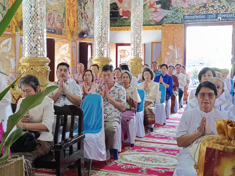 ภาพร่วมพิธีกรรมวัดสันป่าค่าง
