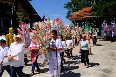 ภาพร่วมพิธีกรรมวัดหนองก๋าย