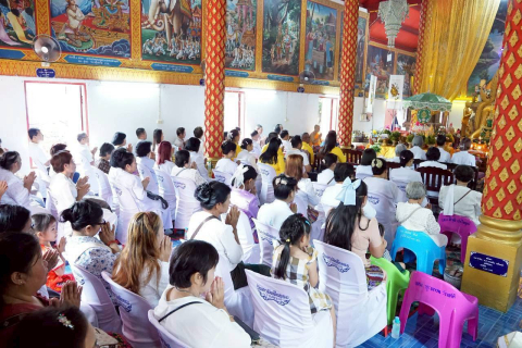 ภาพร่วมพิธีกรรมวัดสามัคคีธรรม