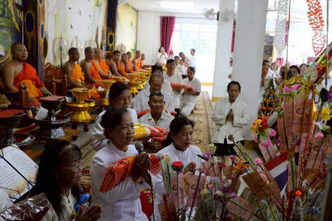 ภาพร่วมพิธีกรรมวัดเตาปูน