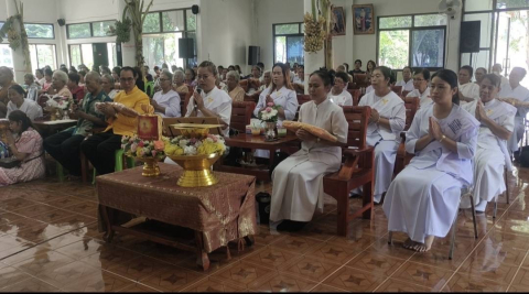 ภาพร่วมพิธีกรรมวัดหนองพฤกษ์