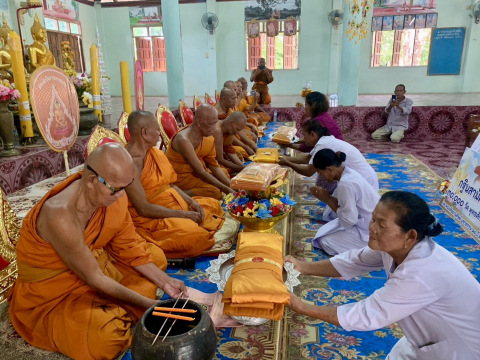 ภาพร่วมพิธีกรรมวัดใหม่หัวทำนบ