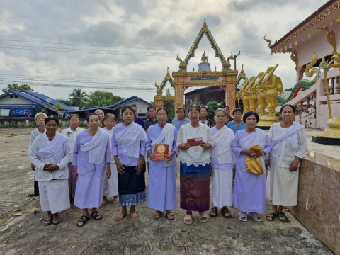 ภาพร่วมขบวนกฐินวัดโพธิ์ไทร