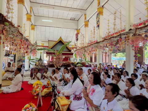 ภาพร่วมพิธีกรรมวัดเวฬุวัน