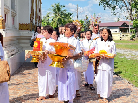 ภาพร่วมขบวนกฐินวัดศรีวิไล