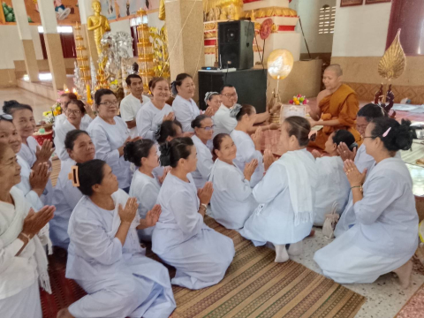 ภาพร่วมพิธีกรรมวัดพระสมาคม