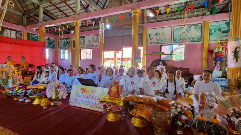ภาพร่วมพิธีกรรมวัดศรีชมภู
