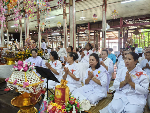 ภาพร่วมพิธีกรรมวัดศิริเจริญสุข